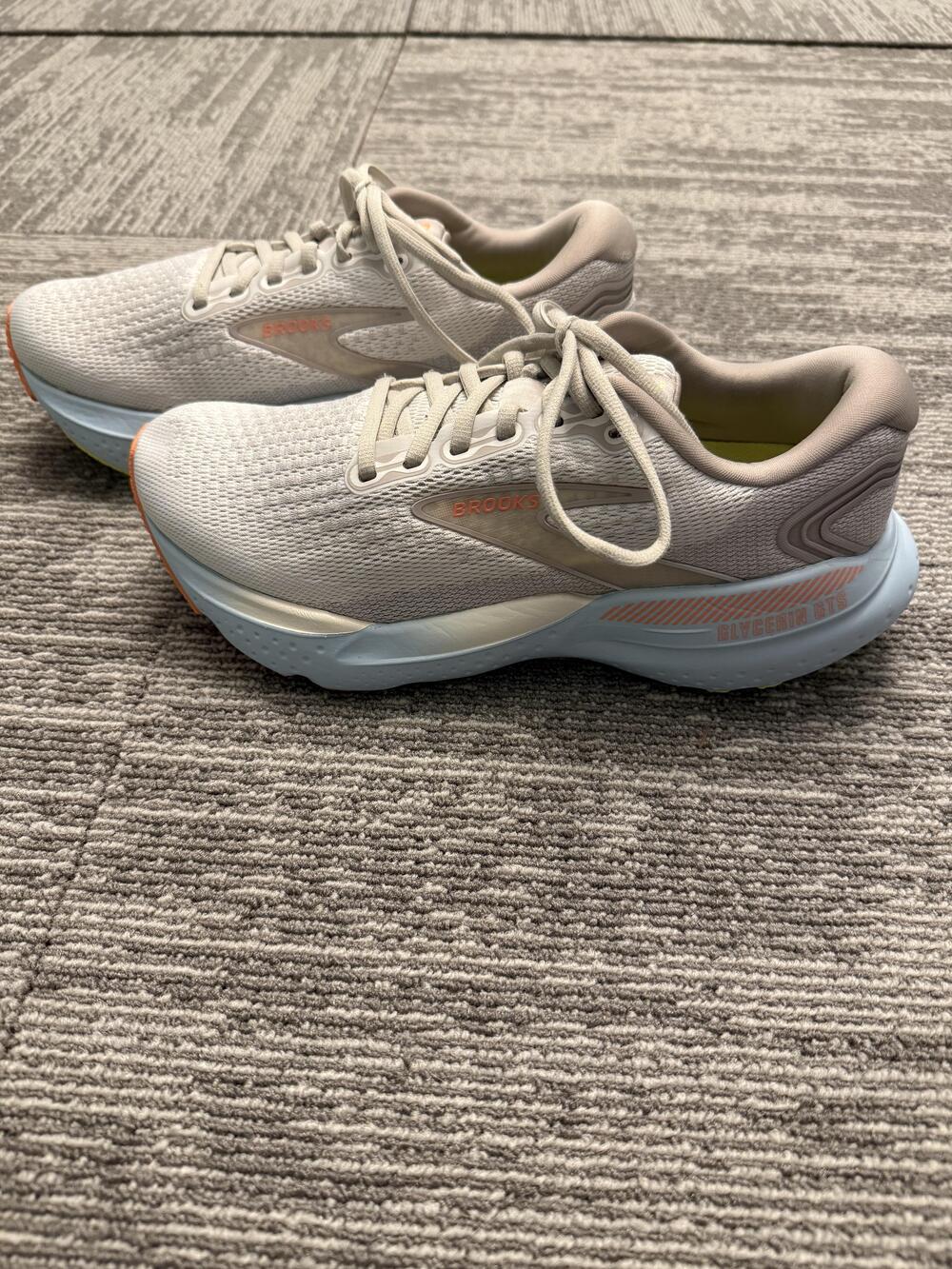 Brooks Glycerin GTS Running Shoes Womens Size 8.5 Gray Blue DNA Loft v3 120409